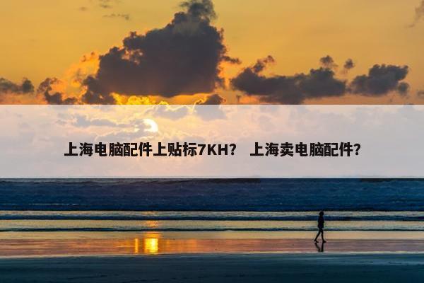 上海电脑配件上贴标7KH？ 上海卖电脑配件？