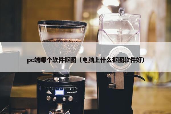 pc端哪个软件抠图（电脑上什么抠图软件好）