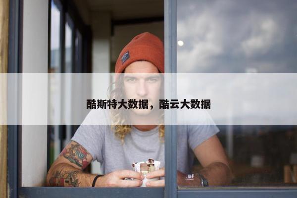 酷斯特大数据，酷云大数据