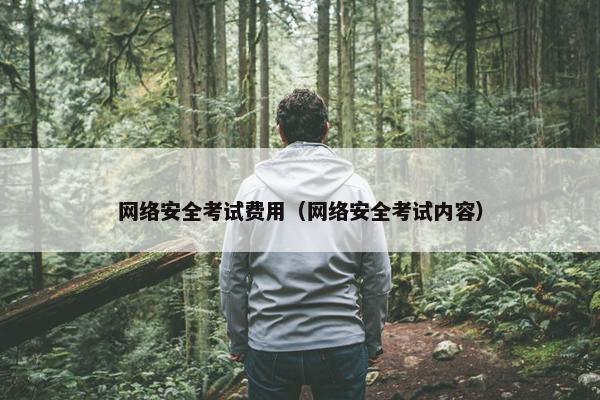 网络安全考试费用（网络安全考试内容）
