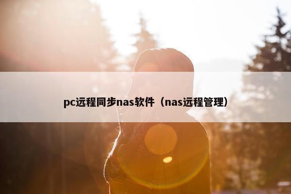 pc远程同步nas软件（nas远程管理）