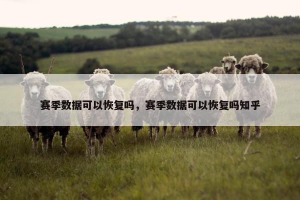 赛季数据可以恢复吗，赛季数据可以恢复吗知乎