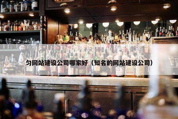 匀网站建设公司哪家好（知名的网站建设公司）