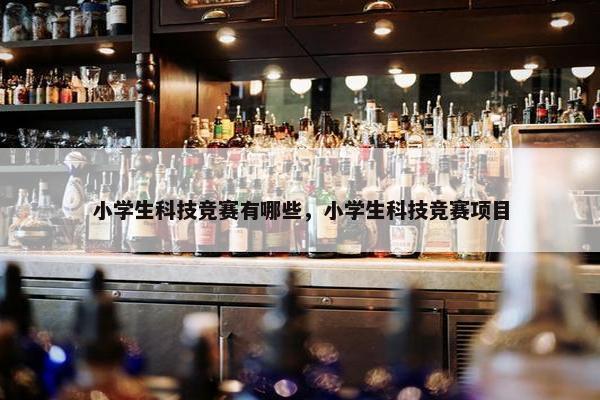 小学生科技竞赛有哪些，小学生科技竞赛项目