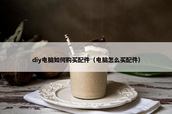 diy电脑如何购买配件（电脑怎么买配件）