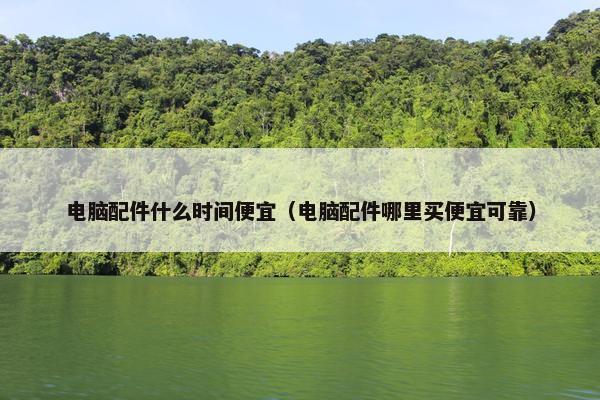 电脑配件什么时间便宜（电脑配件哪里买便宜可靠）