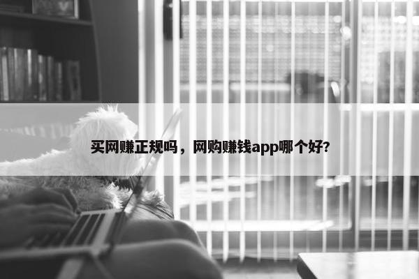 买网赚正规吗，网购赚钱app哪个好?