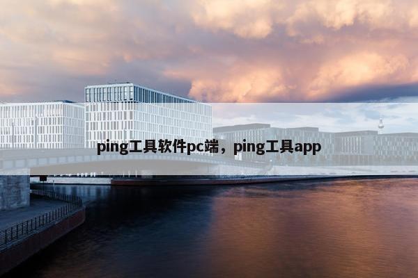 ping工具软件pc端，ping工具app