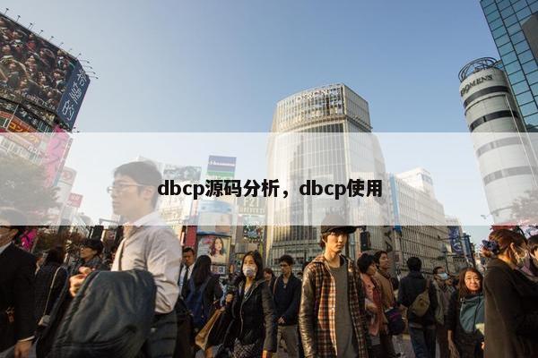 dbcp源码分析，dbcp使用