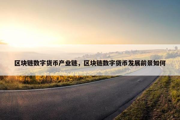 区块链数字货币产业链，区块链数字货币发展前景如何