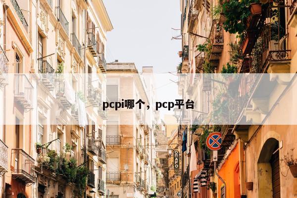 pcpi哪个，pcp平台