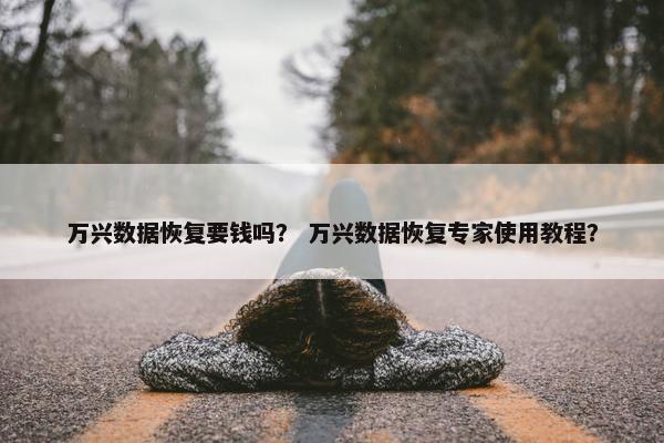 万兴数据恢复要钱吗？ 万兴数据恢复专家使用教程？