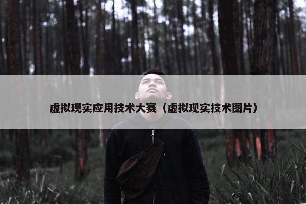 虚拟现实应用技术大赛（虚拟现实技术图片）