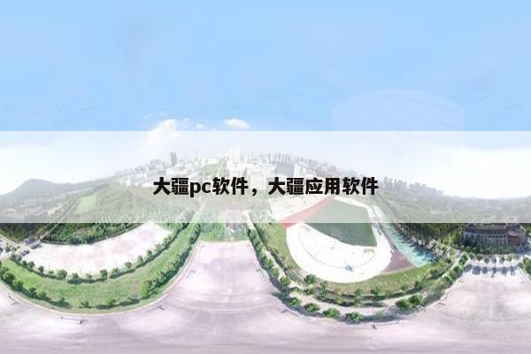 大疆pc软件，大疆应用软件