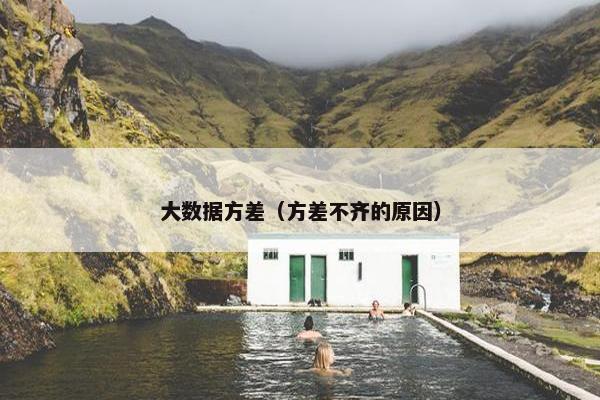大数据方差（方差不齐的原因）