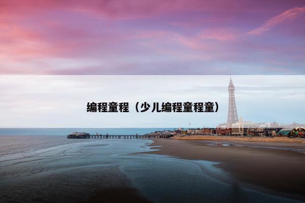 编程童程（少儿编程童程童）