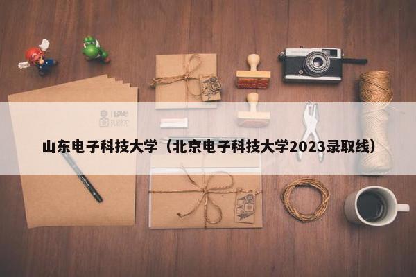 山东电子科技大学（北京电子科技大学2023录取线）