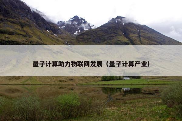 量子计算助力物联网发展（量子计算产业）