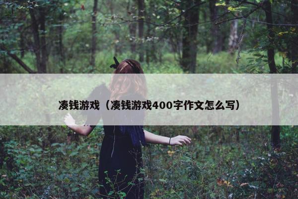 凑钱游戏（凑钱游戏400字作文怎么写）