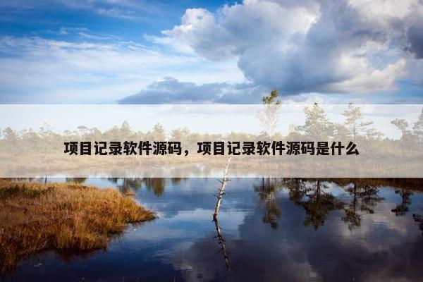 项目记录软件源码，项目记录软件源码是什么