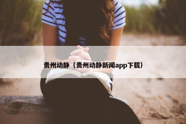 贵州动静（贵州动静新闻app下载）
