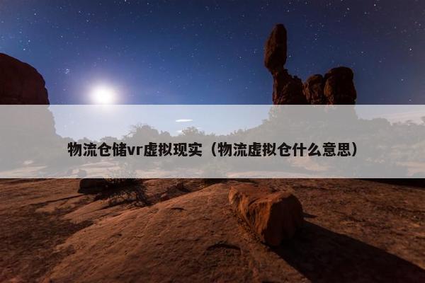 物流仓储vr虚拟现实（物流虚拟仓什么意思）