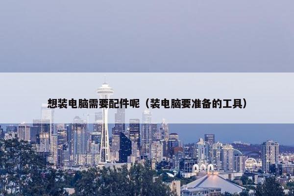 想装电脑需要配件呢（装电脑要准备的工具）