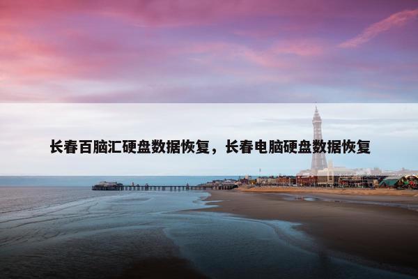 长春百脑汇硬盘数据恢复，长春电脑硬盘数据恢复