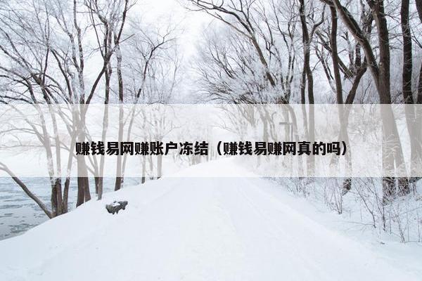 赚钱易网赚账户冻结（赚钱易赚网真的吗）