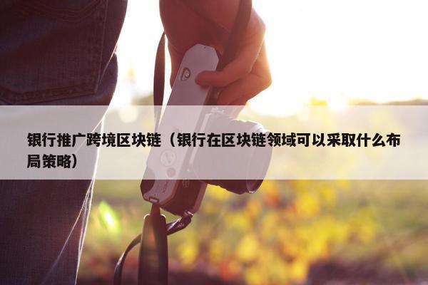 银行推广跨境区块链（银行在区块链领域可以采取什么布局策略）