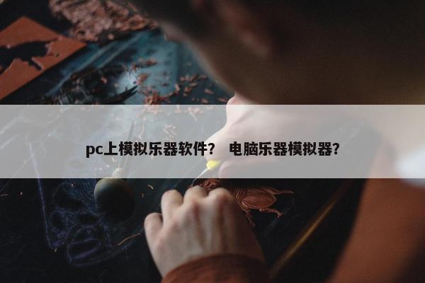 pc上模拟乐器软件？ 电脑乐器模拟器？