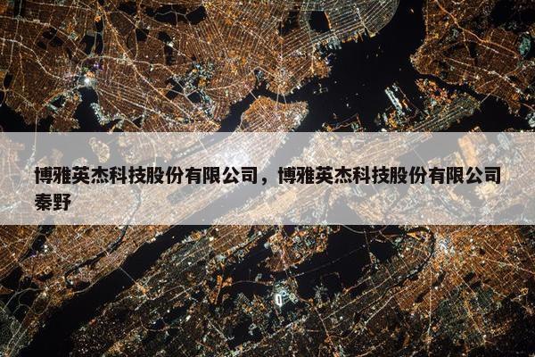 博雅英杰科技股份有限公司，博雅英杰科技股份有限公司秦野