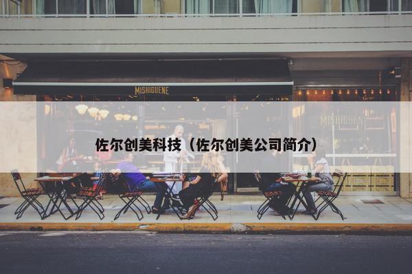 佐尔创美科技（佐尔创美公司简介）