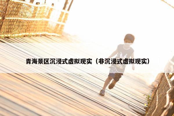 青海景区沉浸式虚拟现实（非沉浸式虚拟现实）