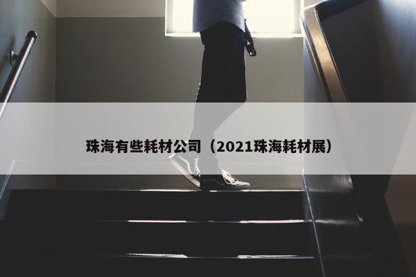 珠海有些耗材公司（2021珠海耗材展）