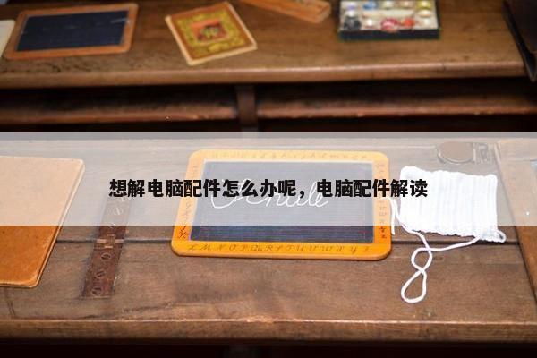 想解电脑配件怎么办呢，电脑配件解读