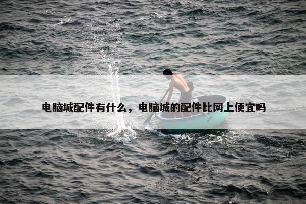 电脑城配件有什么，电脑城的配件比网上便宜吗
