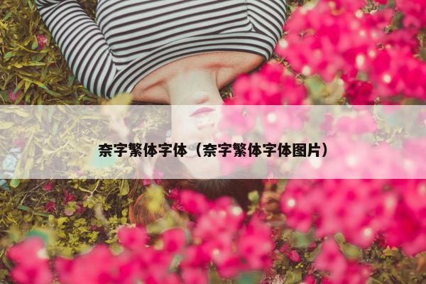 奈字繁体字体（奈字繁体字体图片）