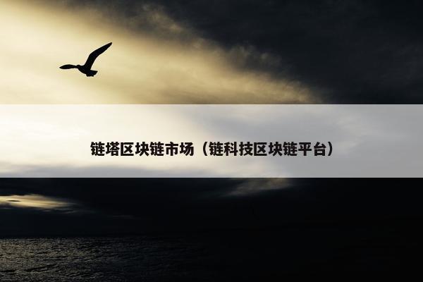 链塔区块链市场（链科技区块链平台）