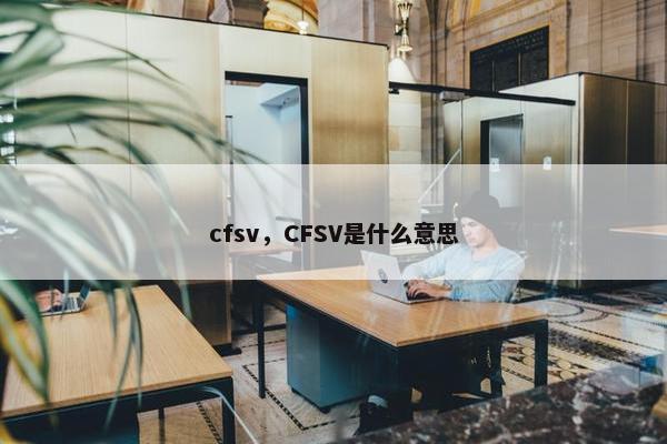cfsv，CFSV是什么意思