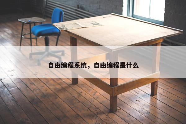 自由编程系统，自由编程是什么