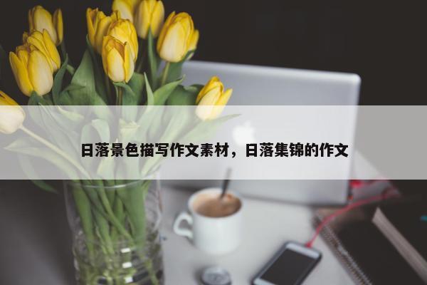 日落景色描写作文素材，日落集锦的作文
