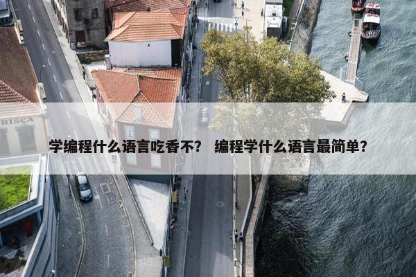 学编程什么语言吃香不？ 编程学什么语言最简单？