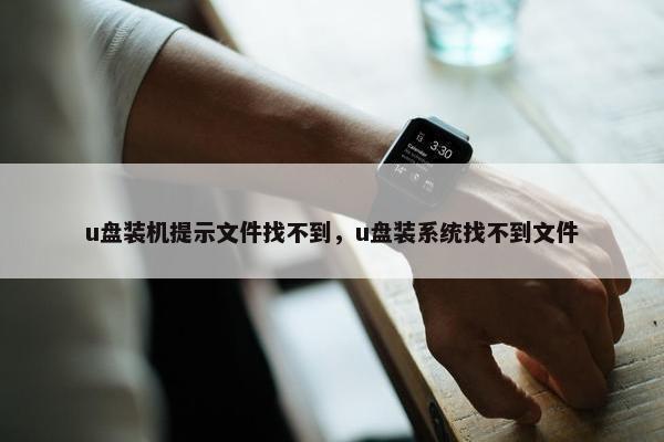 u盘装机提示文件找不到，u盘装系统找不到文件