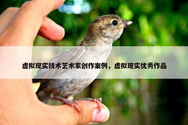 虚拟现实技术艺术家创作案例，虚拟现实优秀作品