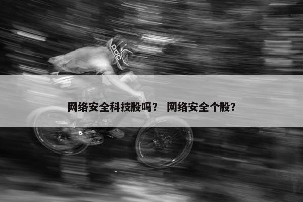 网络安全科技股吗？ 网络安全个股？