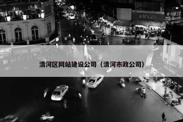 清河区网站建设公司（清河市政公司）
