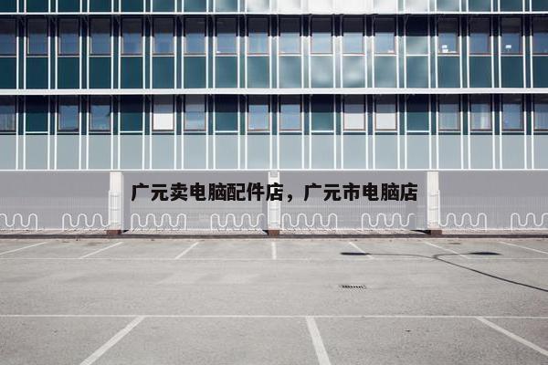 广元卖电脑配件店，广元市电脑店