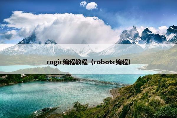 rogic编程教程（robotc编程）