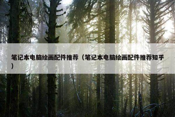 笔记本电脑绘画配件推荐（笔记本电脑绘画配件推荐知乎）